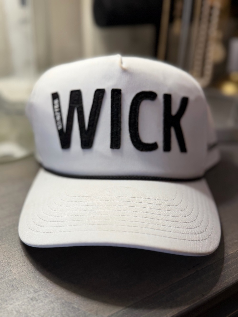 "The Wick" Official rope style golf hat from the Willowick Golf Course